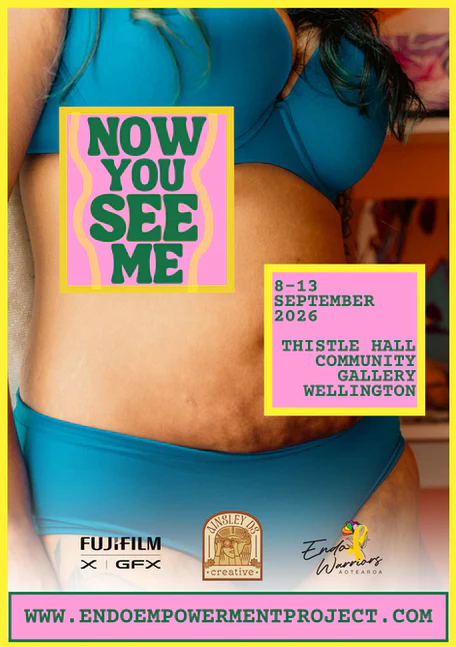 Now You See Me exhibition poster, 8 to 13 September 2026 at Thistle Hall Community Gallery